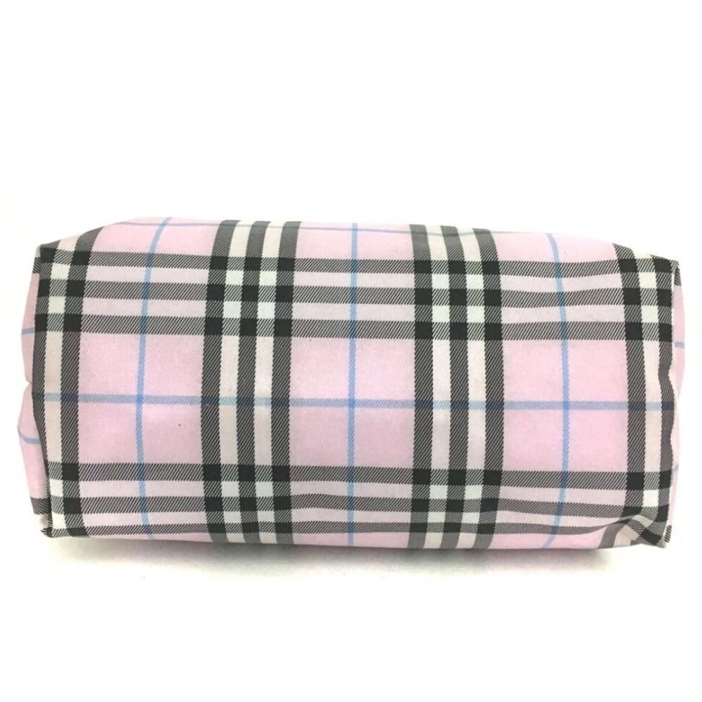 Burberry Pink Nova Check Canvas Cosmetic/Pouch Small Bag (EUC)💖💕💖 - Picture 5 of 9